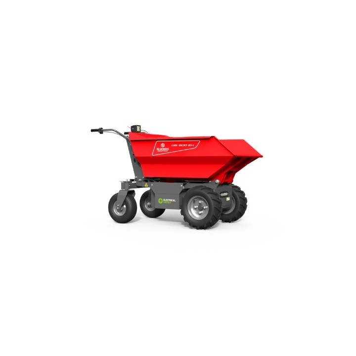 Motocarriola a batteria BLUEBIRD CARRIER WB500EH 1000W portata max 500kg Dumper | Newgardenmac.com