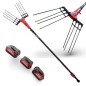 Abbacchiatore telescopico a batteria BLUEBIRD OLIMPO 23-56AT 3 batterie incluse