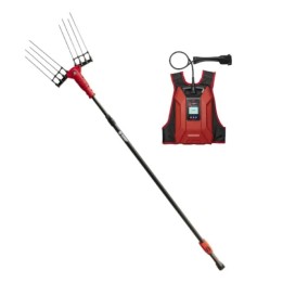 Récolteuse d'olives BLUEBIRD OLIMPO 23-56 à batterie, batterie dorsale 50,4 V incluse | Newgardenmac.com