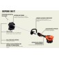 ECHO DSRM-310 40V High Torque battery-powered brush cutter, cutting diameter 30 cm