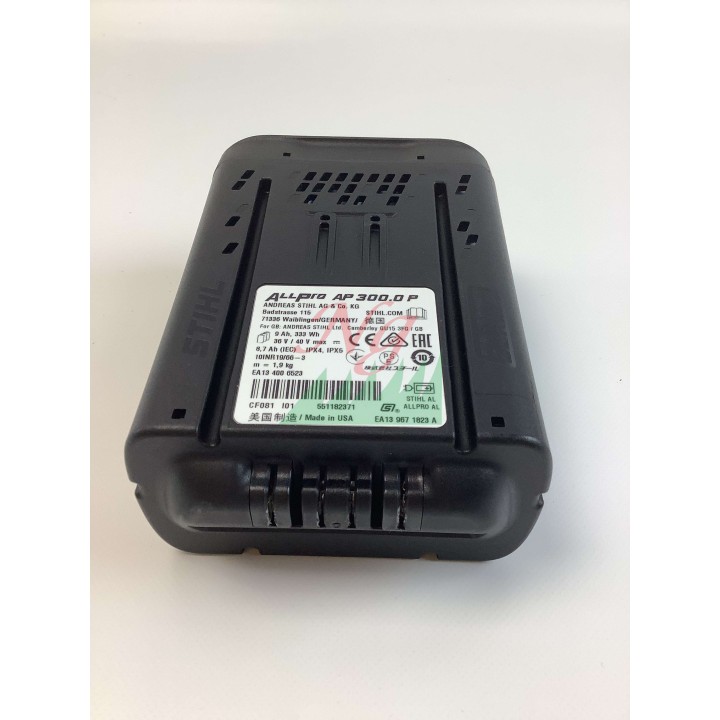 STIHL ALLPRO AP300P max 40V 333Wh Tabless lithium battery - Power Boost | Newgardenmac.com