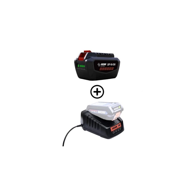 Kit 1 Battery LBP56V250 252Wh 5Ah + Rapid Charger DBC-560 56V ECHO