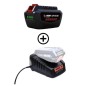 Kit 1 Batteria LBP56V250 252Wh 5Ah + Caricabatterie Rapido DBC-560 56V ECHO