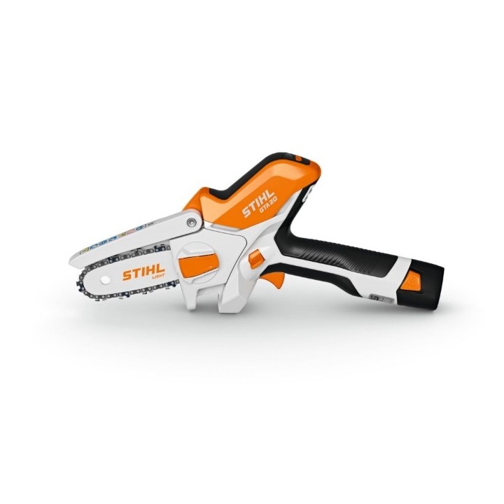 Podadora inalámbrica AS STIHL GTA20 12V 0.30kW, barra de 10 cm, cadena PM3 de 1/4". | Newgardenmac.com