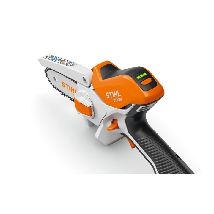 Ébrancheur sans fil STIHL GTA20 12V 0,30kW, guide-chaîne de 10 cm, chaîne PM3 de 6,35 mm (1/4") | Newgardenmac.com