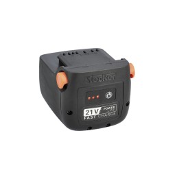 Batterie au lithium STOCKER 21V Power Line 2,6 Ah 54 Wh à charge rapide | Newgardenmac.com