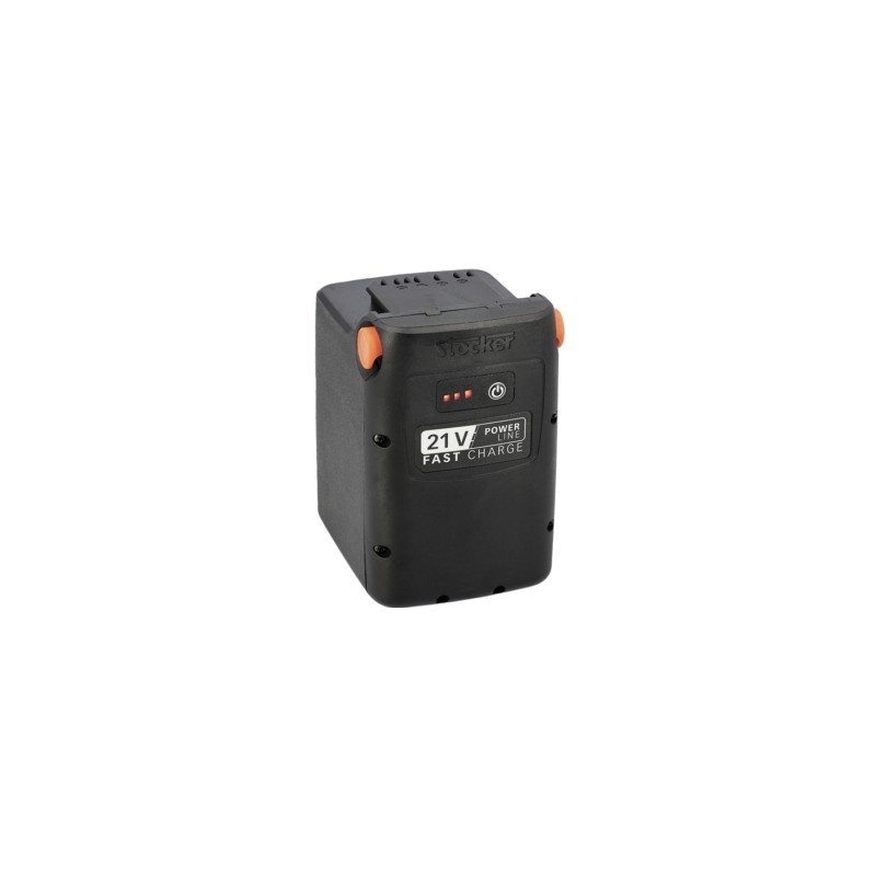 STOCKER 21V Power Line 8.0Ah 172.8Wh Fast Charge lithium battery with LED