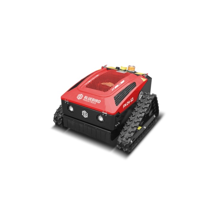 Robot trinciasarmenti REMOTE CONTROL BLUEBIRD FM24-53 Loncin 224cc 600W 47m/min | Newgardenmac.com
