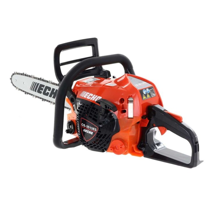 Motosierra de gasolina ECHO CS-3510ES de 34,4 cc con arranque eléctrico y barra de 35,5 cm de longitud. | Newgardenmac.com